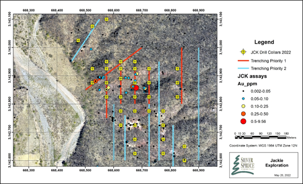 Silver Spruce Resources Inc., Tuesday, June 28, 2022, Press release picture