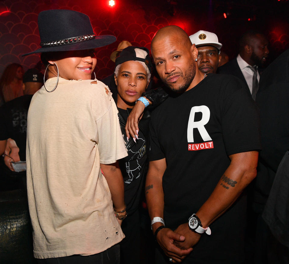 ATLANTA, GA – MAY 01: Cassie Ventura, Laurieann Gibson and Roger Bonds attend XS Lounge on May 1, 2016 in Atlanta, Georgia. (Photo by Prince Williams/WireImage)