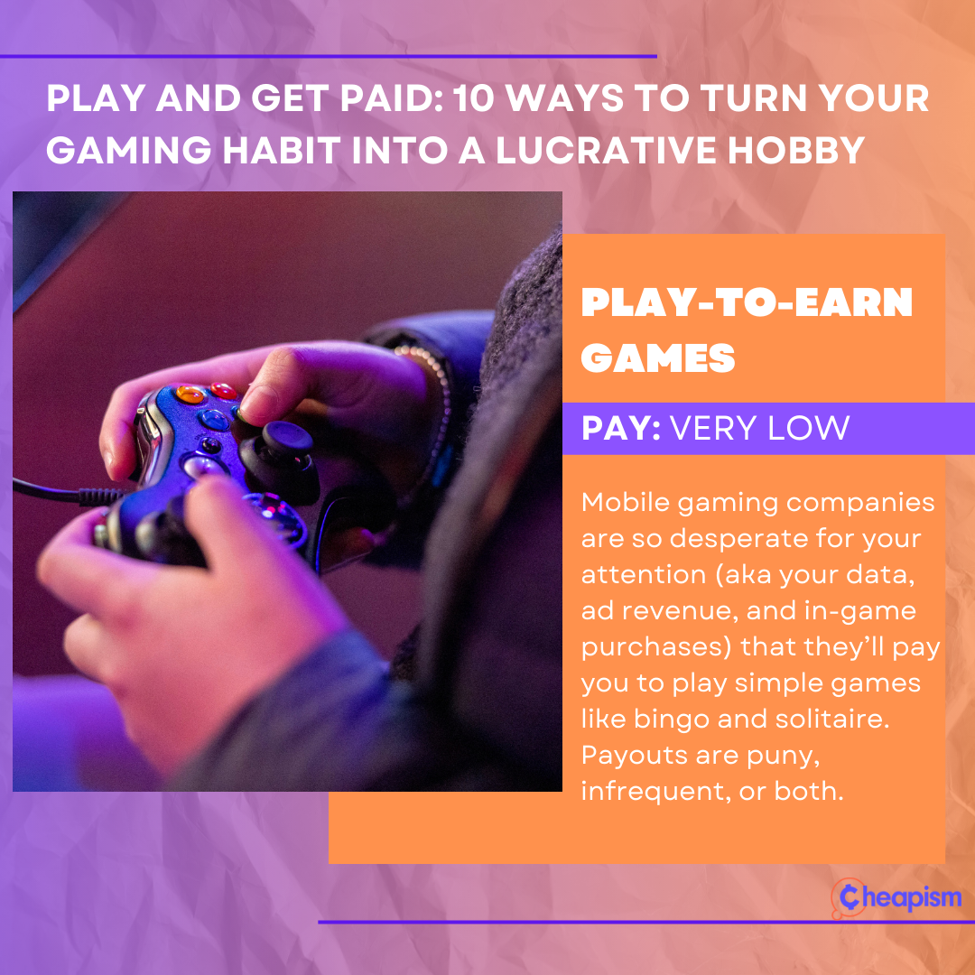 Play Mobile Games That Pay Money