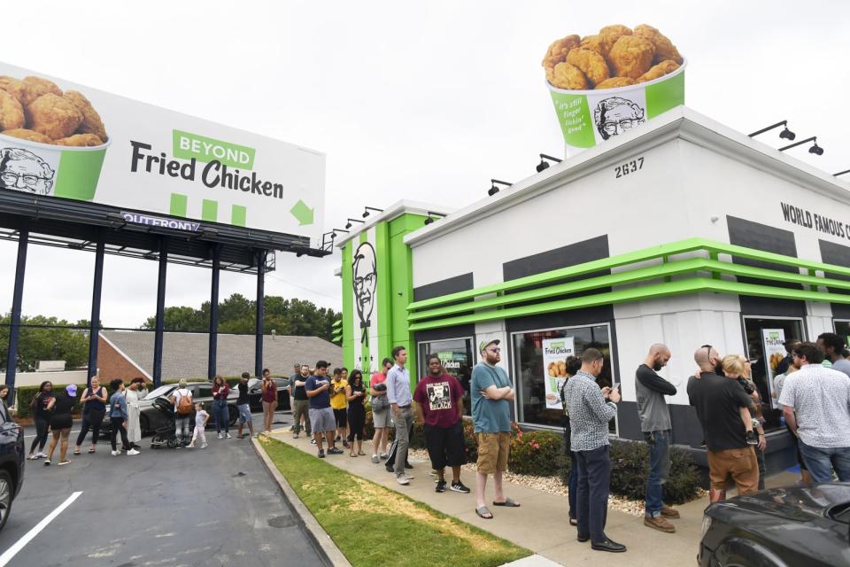 John Amis/AP Images for Beyond Meat