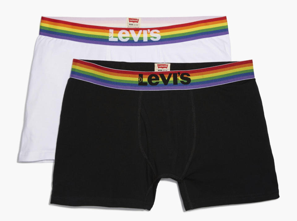 Levi's, boxer briefs, pride month