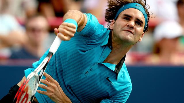 Federer in Montreal in 2011. Image: Getty