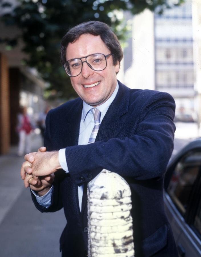 Richard Whiteley - British Tv Presenter And Reporter.  Presenter Of The Channel Four Game Show &#39;countdown&#39;,    11.10.1985. .   (Photo by Avalon/Getty Images)