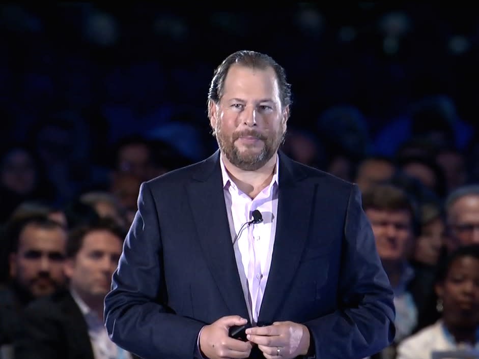 Salesforce Marc Benioff