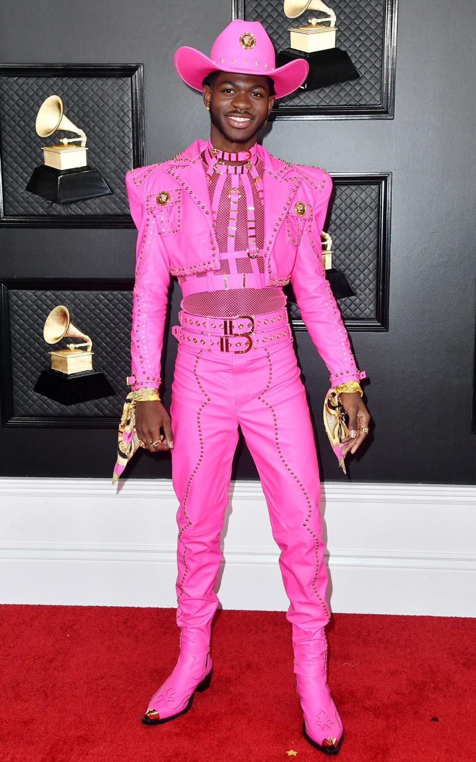 Lil Nas X attends the 62nd Annual GRAMMY Awards at STAPLES Center on January 26, 2020 in Los Angeles, California