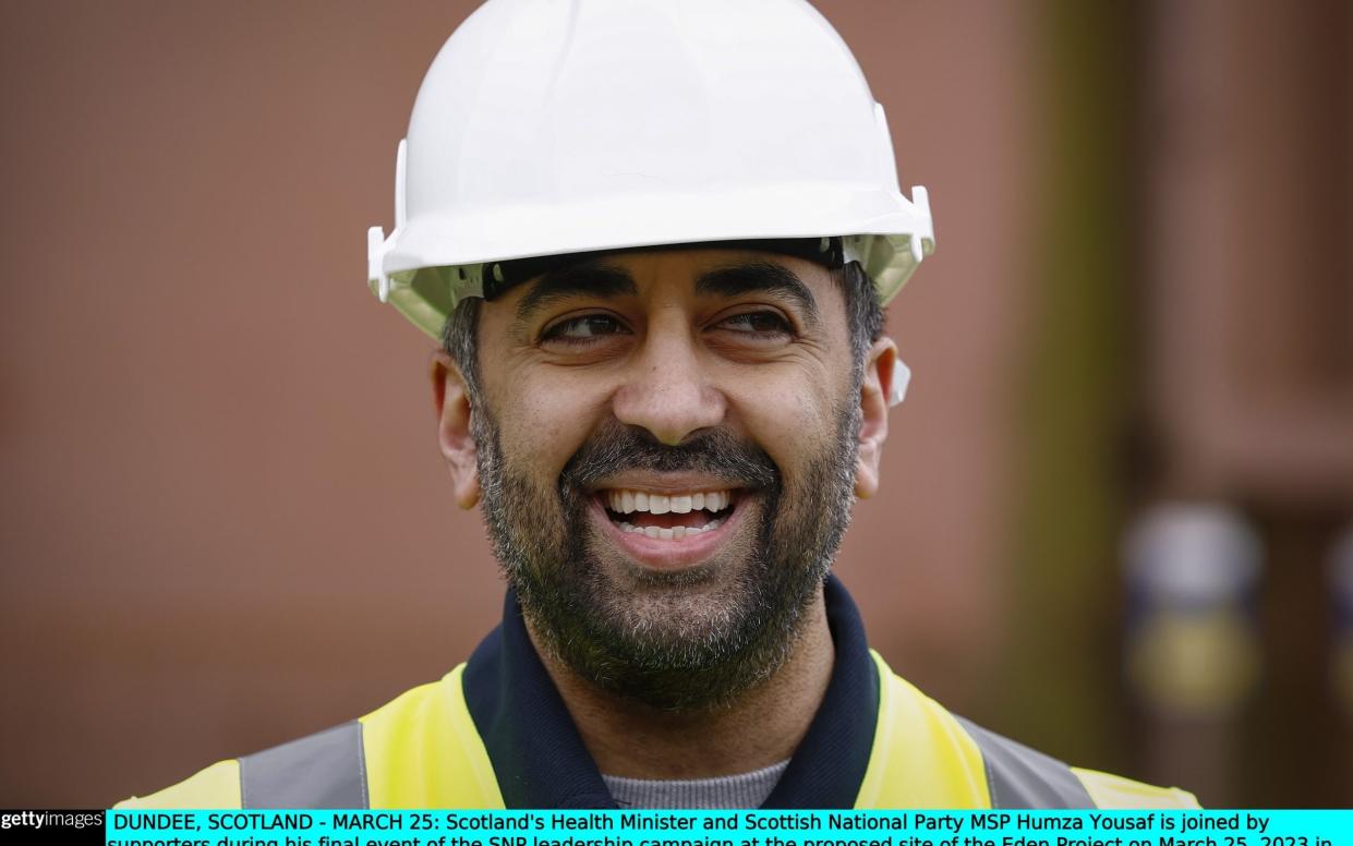 Minister for Health and Social Care Humza Yousaf - PA Wire