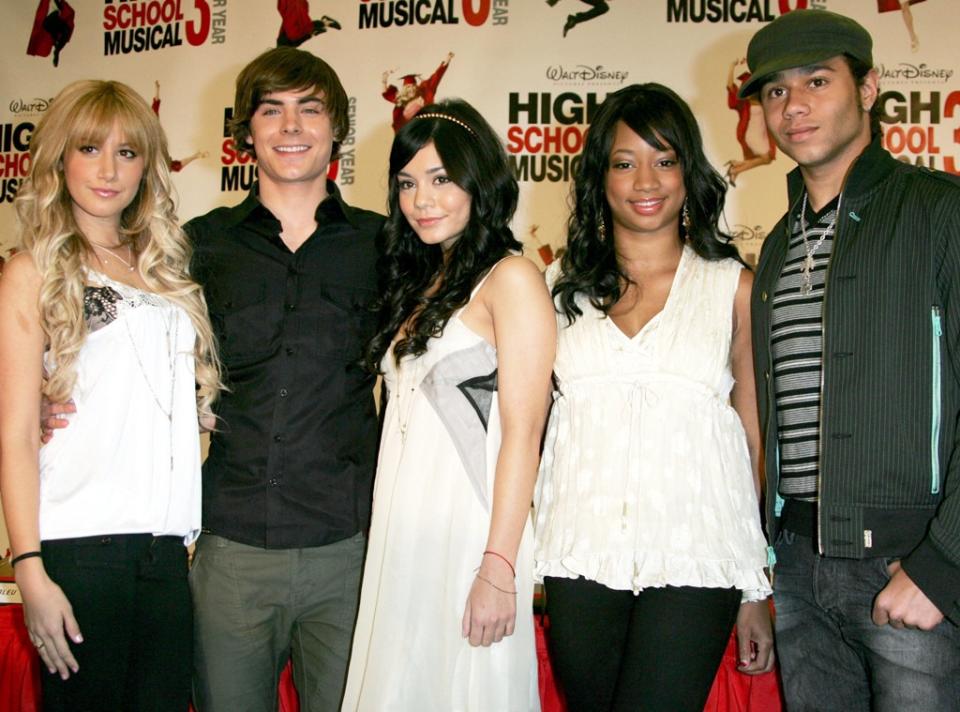 <p>15. The third film in the franchise was initially intended to be a Halloween-themed feature called <em>Haunted High School Musical</em>, but the concept was ultimately (and fortunately) dropped, with Zac <a href="http://www.mtv.com/news/1564571/high-school-musical-3-wont-be-haunted-but-its-still-headed-for-big-screen/" rel="nofollow noopener" target="_blank" data-ylk="slk:telling MTV;elm:context_link;itc:0;sec:content-canvas" class="link ">telling MTV</a> at the time, "Yeah, I don't think the haunted thing lasted very long." The third and final film, the only <em>HSM</em> movie to hit theaters, was then called <em>High School Musical: Senior Year</em>. </p> <p>16.<strong> <a href="https://www.eonline.com/news/selena_gomez" rel="nofollow noopener" target="_blank" data-ylk="slk:Selena Gomez;elm:context_link;itc:0;sec:content-canvas" class="link ">Selena Gomez</a></strong> was almost cast in <em>HSM 3</em> as Tiara Gold, Sharpay's new rival. But, the Disney darling decided to turn down the role "because I didn't want to do it," she told the <em>New York Daily News</em> at the time. "I plan to take other roles in acting that are challenging for me. After Disney, I want to be taken seriously as an actress for many years." <strong>Ali Lohan</strong> also reportedly went out for the role that ultimately went to <strong>Jemma McKenzie-Brown</strong>.</p> <p>17. Chad's dad appears for the first time in the third installment, and Mr. Danforth is played by Corbin's real-life father,<strong> David Reivers</strong>. (They also played father and son in<em> Jump In! and Free Style</em>.)</p>
