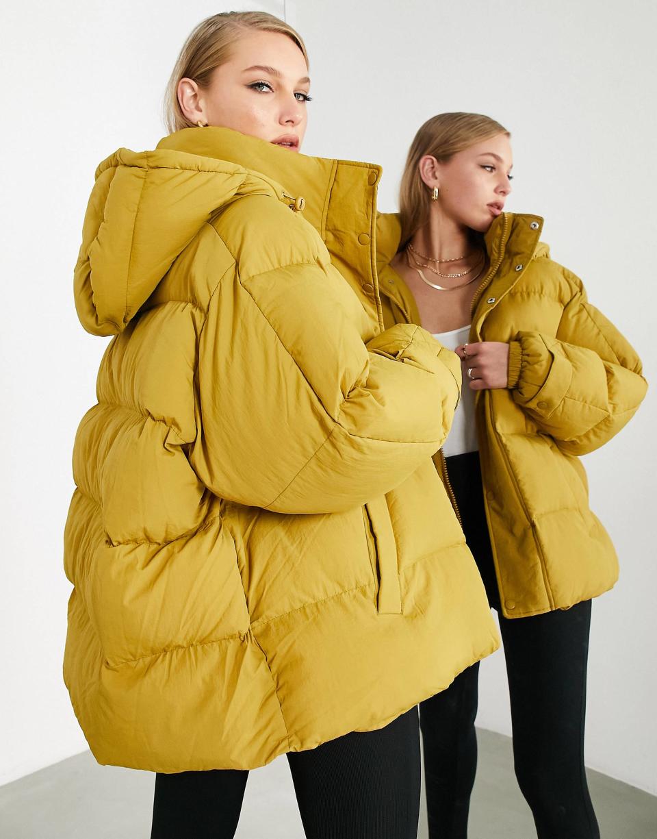 <p><a href="https://go.redirectingat.com?id=74968X1596630&url=https%3A%2F%2Fwww.asos.com%2Fus%2Fasos-edition%2Fasos-edition-oversized-puffer-jacket-in-ochre%2Fprd%2F203020130&sref=https%3A%2F%2Fwww.cosmopolitan.com%2Fstyle-beauty%2Ffashion%2Fg25474791%2Fbest-winter-coats-for-women%2F" rel="nofollow noopener" target="_blank" data-ylk="slk:Shop Now;elm:context_link;itc:0;sec:content-canvas" class="link ">Shop Now</a></p><p>Oversized Puffer Jacket in ochre</p><p>us.asos.com</p><p>$76.00</p>