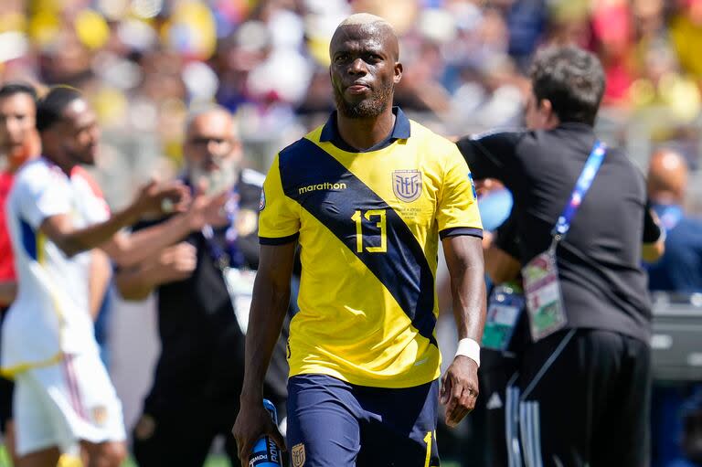 Enner Valencia, el capitán y una de las figuras de la selección de Ecuador