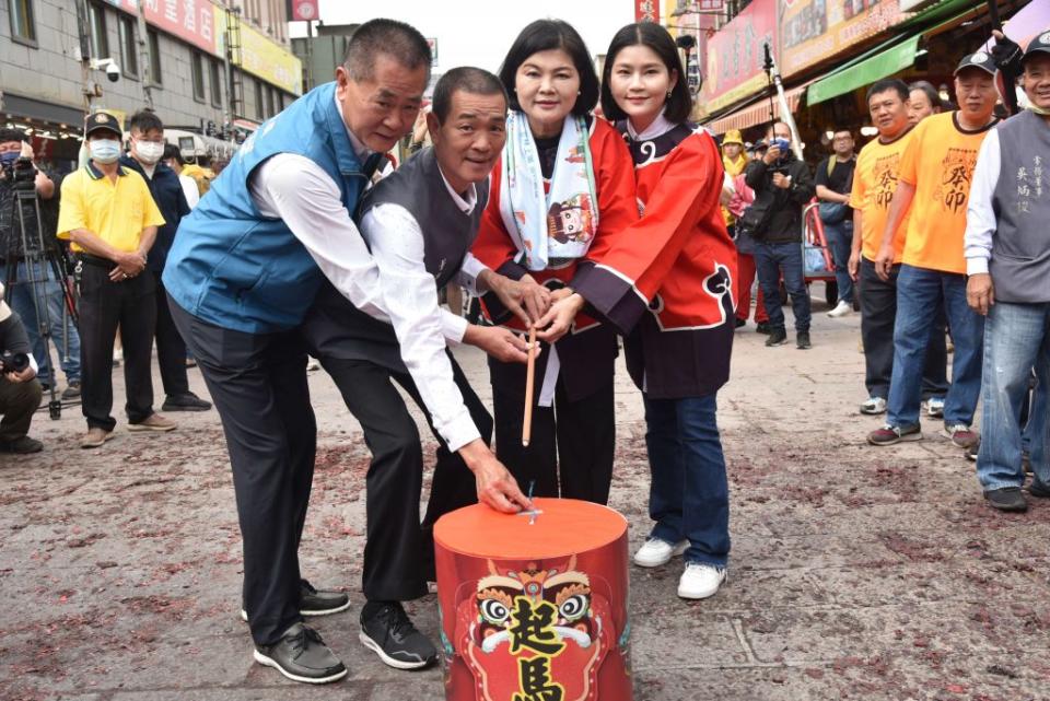 北港朝天宮迎媽祖宗教盛事，炸轎、炸虎爺震撼登場，歡迎鄉親至農曆三月廿三日，一起共襄盛舉。（記者陳正芬攝）