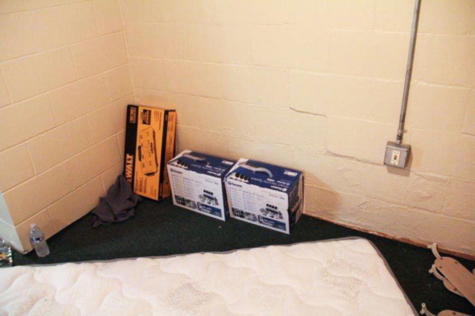 Stolen tools found inside the home of Richard Nye. (Perrysburg Township Police Department)