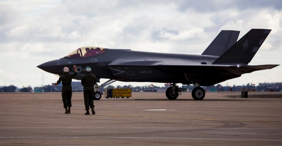 Marine Corps F-35C fighter jet Miramar