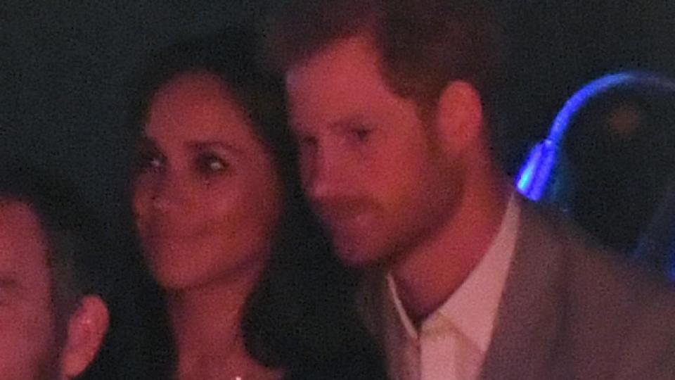 The couple enjoyed each other's company at Toronto's Air Canada Centre on Saturday night.