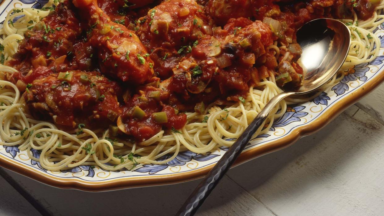 chicken cacciatore