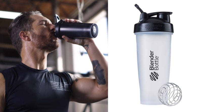 Blender Bottles come in all different sizes and colors.