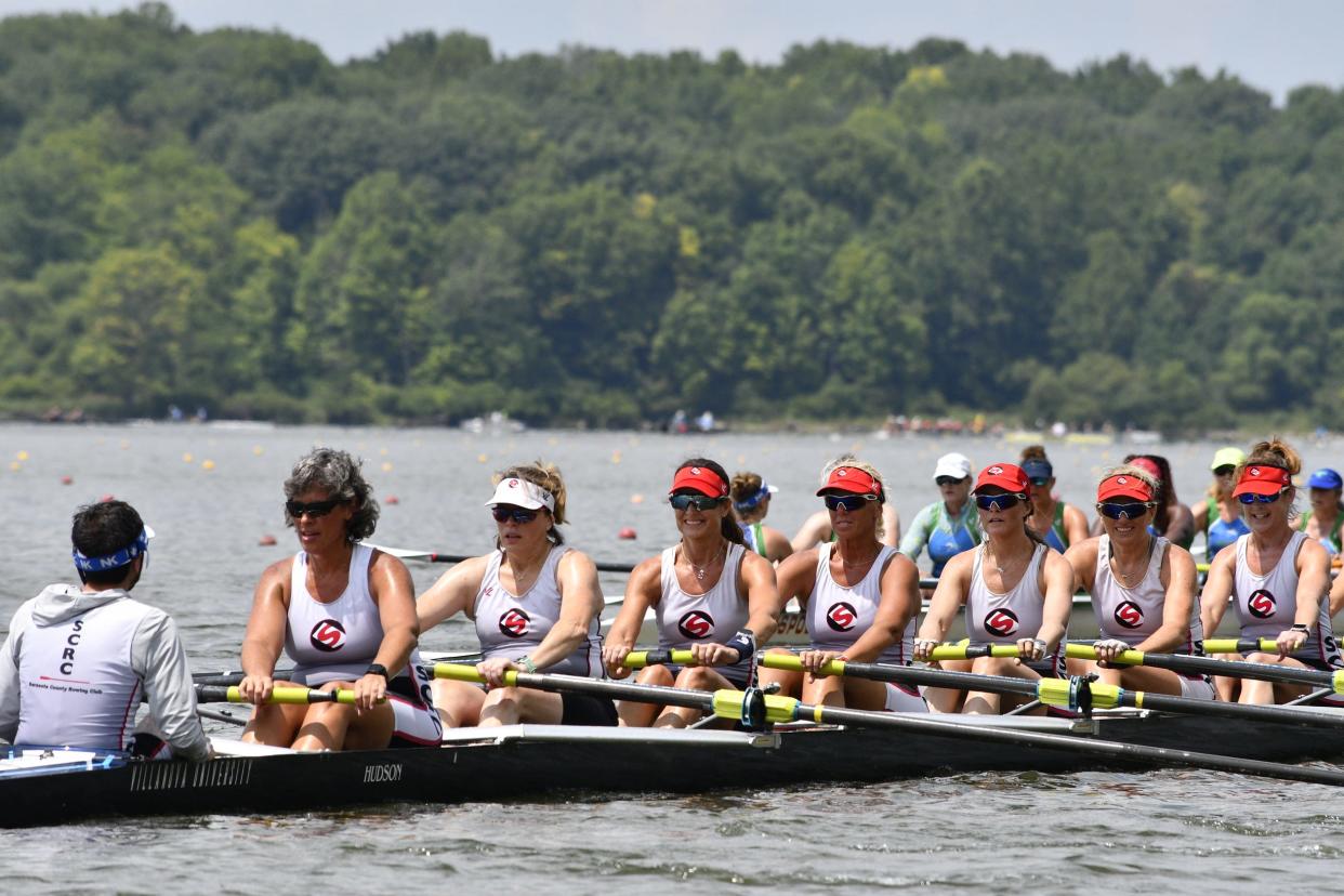 The Sarasota County Rowing Club excelled at the recent USRowing Masters National Championships in Indianapolis, medaling in 24 of their 26 events, including nine gold and five silver medals. The club, whose athletes range from 49 to 67 years old, finished second in the efficiency category and sixth overall out of 125 teams. Based in Osprey, the club will offer a Learn To Row class on Sept. 5-9. For information, visit sarasotacountyrowingclub.com or email membershipdirector@sarasotarowing.com.