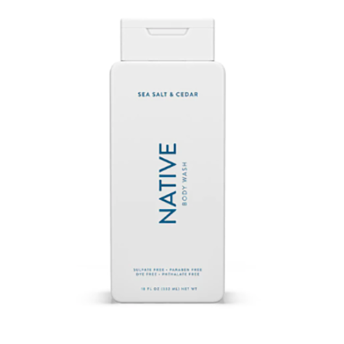 Native Sea Salt & Cedar Body Wash