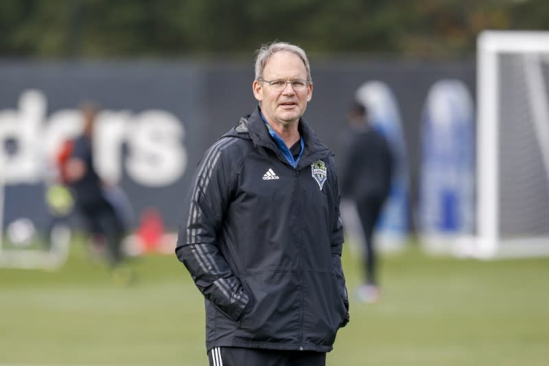 FILE PHOTO: MLS: MLS Cup-Seattle Sounders FC Training