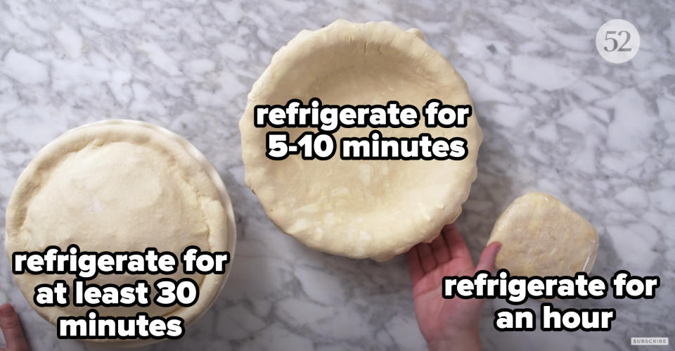 You'll want to cover the dough if you're chilling it for longer than 5–10 minutes. It can dry out otherwise.