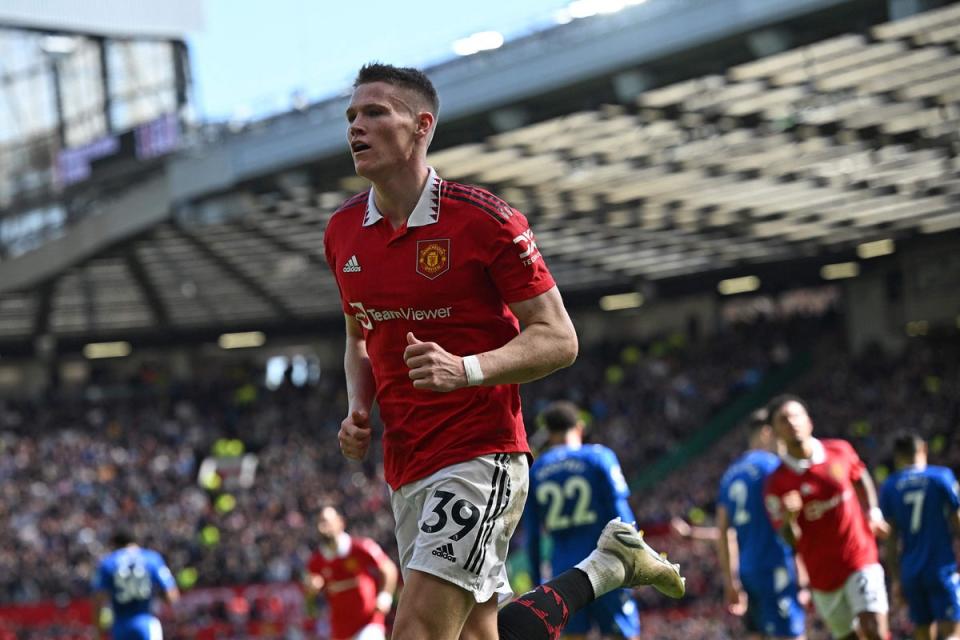 Scott McTominay could be on the way out of Old Trafford this summer (AFP via Getty Images)