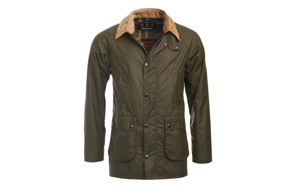 Slim Bedale Wax Jacket