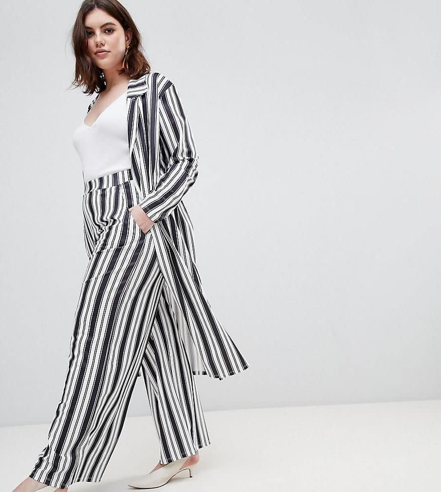 Get the matching set <a href="http://us.asos.com/pink-clove/pink-clove-longline-duster-wide-leg-pants-in-summer-stripe/grp/19212?clr=multi&amp;SearchQuery=two%20piece%20set&amp;gridcolumn=1&amp;gridrow=8&amp;gridsize=4&amp;pge=1&amp;pgesize=72&amp;totalstyles=58" target="_blank">here</a>.