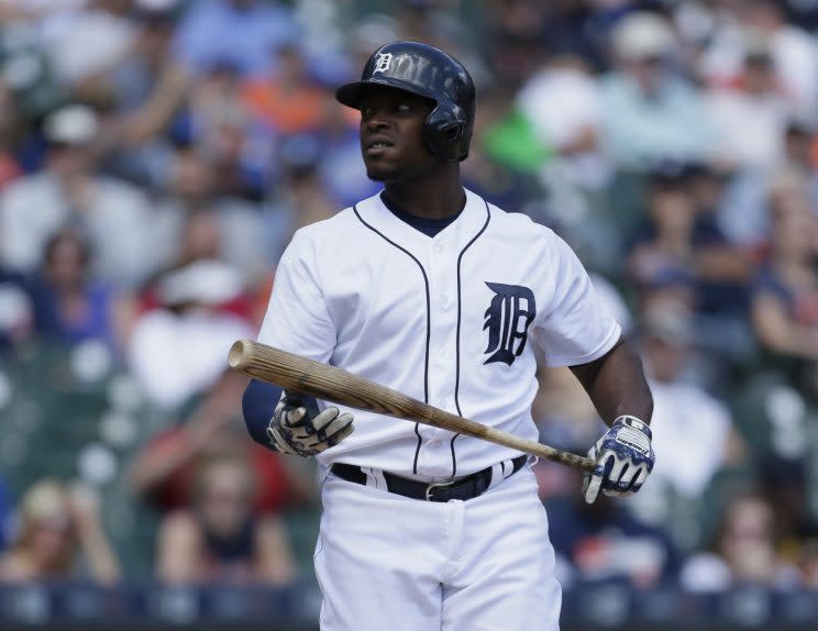 The Tigers had big expectations for Justin Upton when they signed him in the offseason. (Getty Images/Duane Burleson)
