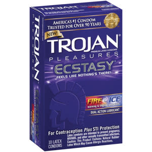 Trojan Ecstasy Fire & Ice Condoms