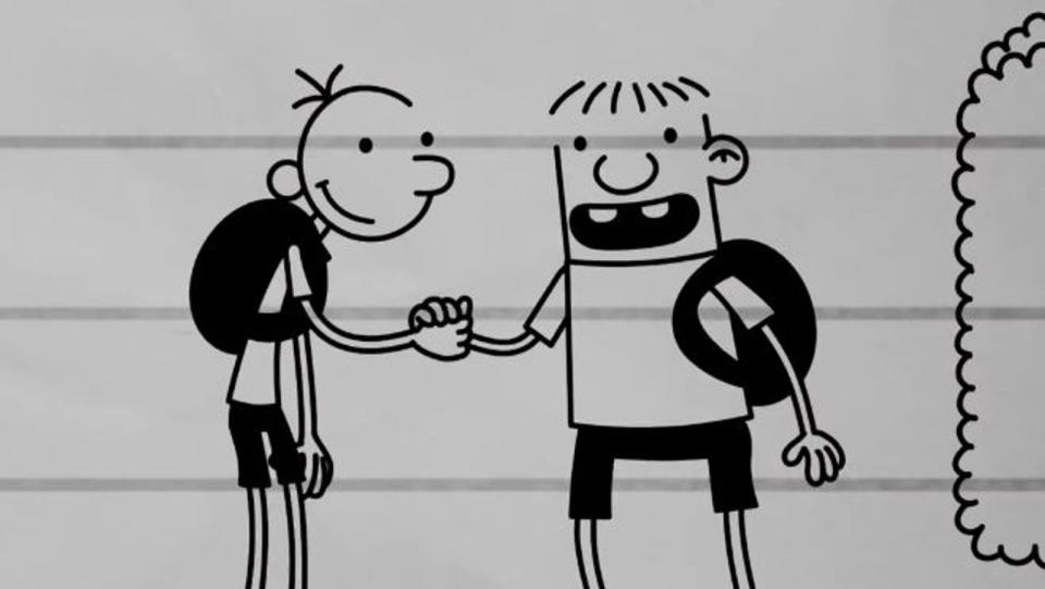 Greg Heffley (links) kämpft der sich mit seinem Freund Rupert durch das Schulleben. (Bild: Disney)
