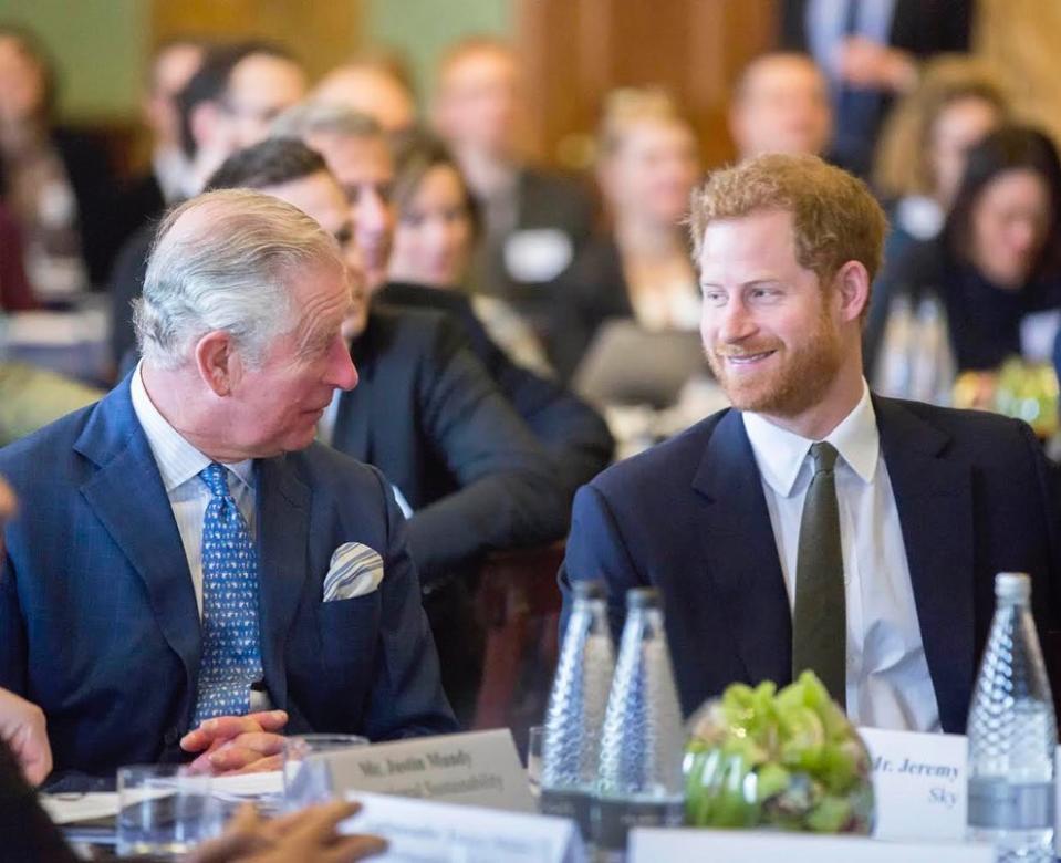 查爾斯親自致電給哈利。（圖／翻攝自@clarencehouse IG）