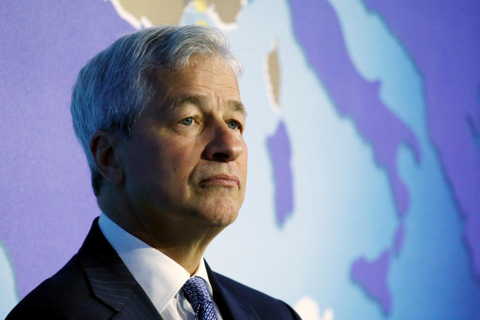 James Dimon, Chairman of the Board and Chief Executive Officer of JPMorgan Chase & Co, attends the Paris Europlace International Financial Forum in Paris, France, July 11, 2017. REUTERS/Gonzalo Fuentes