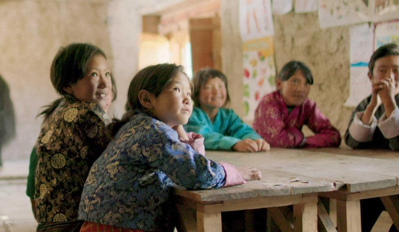 電影《不丹是教室》明年將代表不丹角逐奧斯卡最佳國際影片獎。（海鵬提供）
