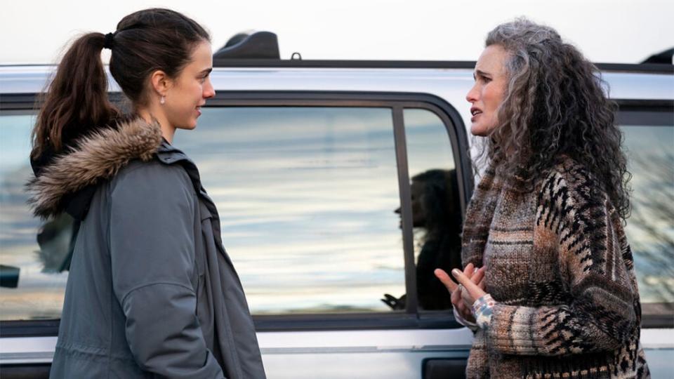 Margaret Qualley and Andie MacDowell in “Maid” (Netflix)