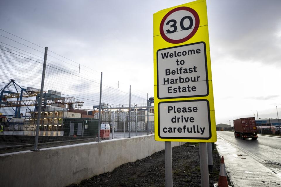 There are continuing issues over the Northern Ireland Protocol (Liam McBurney/PA) (PA Wire)