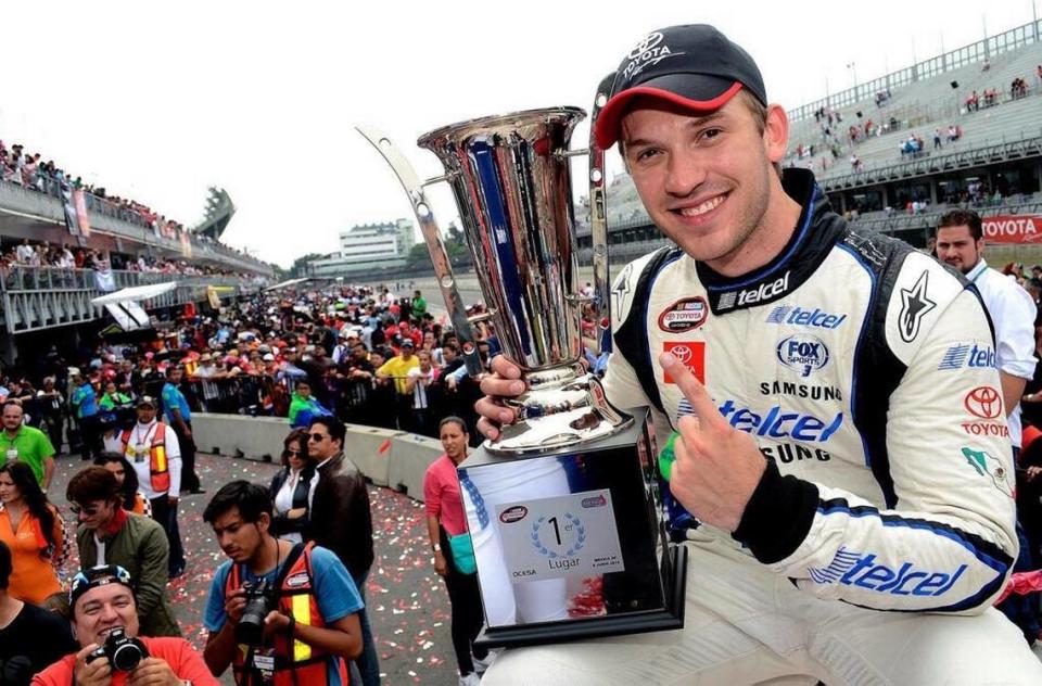 Daniel Suárez, photographed back when he was racing in the NASCAR PEAK Mexico Series.