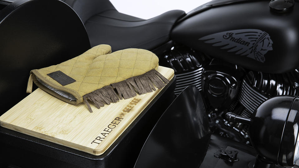 Indian Motorcycle x Traeger Wood-Fired Grills Custom Bike by See See Motorcycles