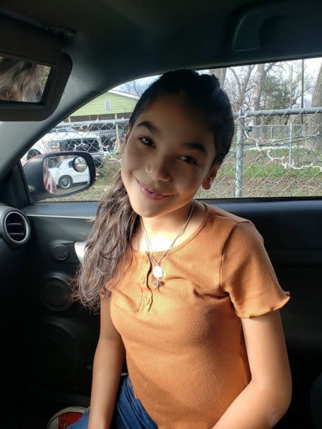PHOTO: This undated photo provided by Sandra Torres shows her daughter Eliahna Torres, 10, who was one of 19 children and two teachers massacred at their elementary school in Uvalde, Texas. (Sandra Torres via AP)
