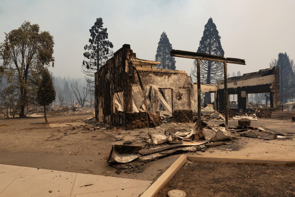 The Dixie Fire has been burning for over three weeks and has leveled both Indian Falls and Greenville, two small communities in Northern California. Weather conditions have played a huge part in the explosive growth this fire has shown. Photo taken on August 5, 2021.