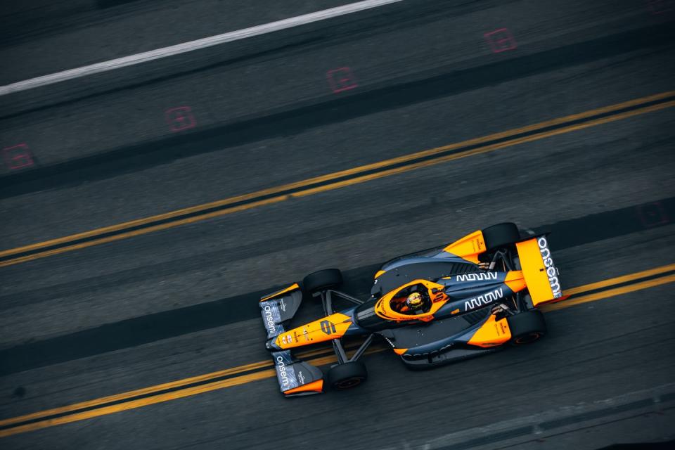 theo pourchaire arrow mclaren indycar