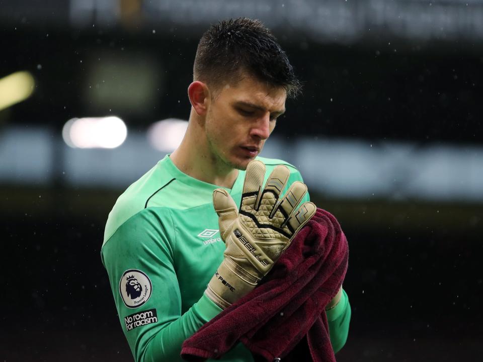 Burnley goalkeeper Nick Pope (Getty Images)