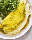 <p>Brie is the perfect thing to add to your morning meals and can take them from ho-hum to exceptional. Take this fluffy, herby <a href="https://www.delish.com/cooking/recipe-ideas/a24892843/how-to-make-omelet/" rel="nofollow noopener" target="_blank" data-ylk="slk:omelet;elm:context_link;itc:0;sec:content-canvas" class="link ">omelet</a>—it’s filled with everything you love about <a href="https://www.delish.com/cooking/recipe-ideas/a37759482/baked-brie-in-puff-pastry-recipe/" rel="nofollow noopener" target="_blank" data-ylk="slk:baked brie;elm:context_link;itc:0;sec:content-canvas" class="link ">baked brie</a>, but it comes together in less than 2 minutes in the pan, meaning you can enjoy its quintessential melty-gooeyness in no time. If you love the sweet-savory thing brie works so well with, you can also try dolloping the top of the cheese with apricot (or your favorite) <a href="https://www.delish.com/cooking/g2137/jam-recipes/" rel="nofollow noopener" target="_blank" data-ylk="slk:jam;elm:context_link;itc:0;sec:content-canvas" class="link ">jam</a> before folding over your omelet at the end. Once you try it, you may never go back to plain old eggs for breakfast again.<br><br>Get the <strong><a href="https://www.delish.com/cooking/recipe-ideas/a43149210/brie-omelet-recipe/" rel="nofollow noopener" target="_blank" data-ylk="slk:Brie Omelet recipe;elm:context_link;itc:0;sec:content-canvas" class="link ">Brie Omelet recipe</a></strong>. </p>