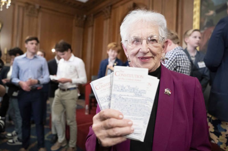 House Committee on Education and the Workforce Chair Rep. Virginia Foxx, R-N.C., said the committee will investigate "the learning environments at Harvard, UPenn, and MIT and their policies and disciplinary procedures." File Photo by Bonnie Cash/UPI