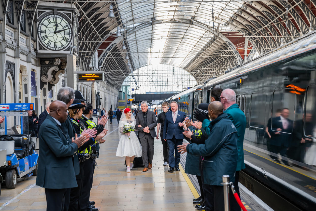 The couple have been together for eight years (GWR/PA)