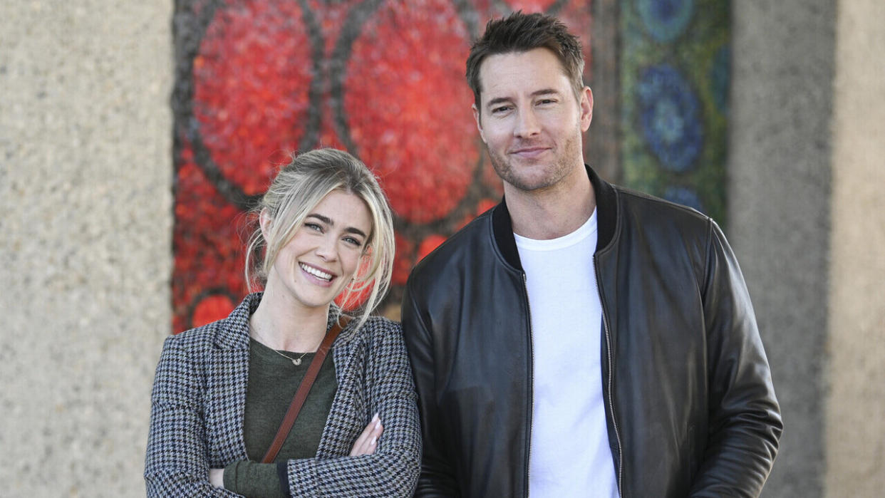  Melissa Roxburgh and Justin Hartley as the Shaw siblings for Tracker Season 1x11. 