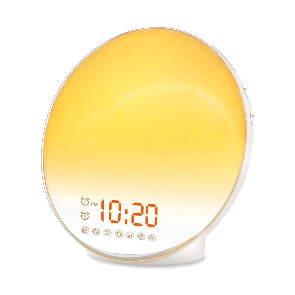 1) Wake Up Light Sunrise Alarm Clock