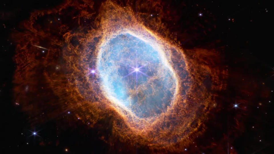 A nebulosa (Imagem: Reprodução/NASA/ESA/CSA/STScI)