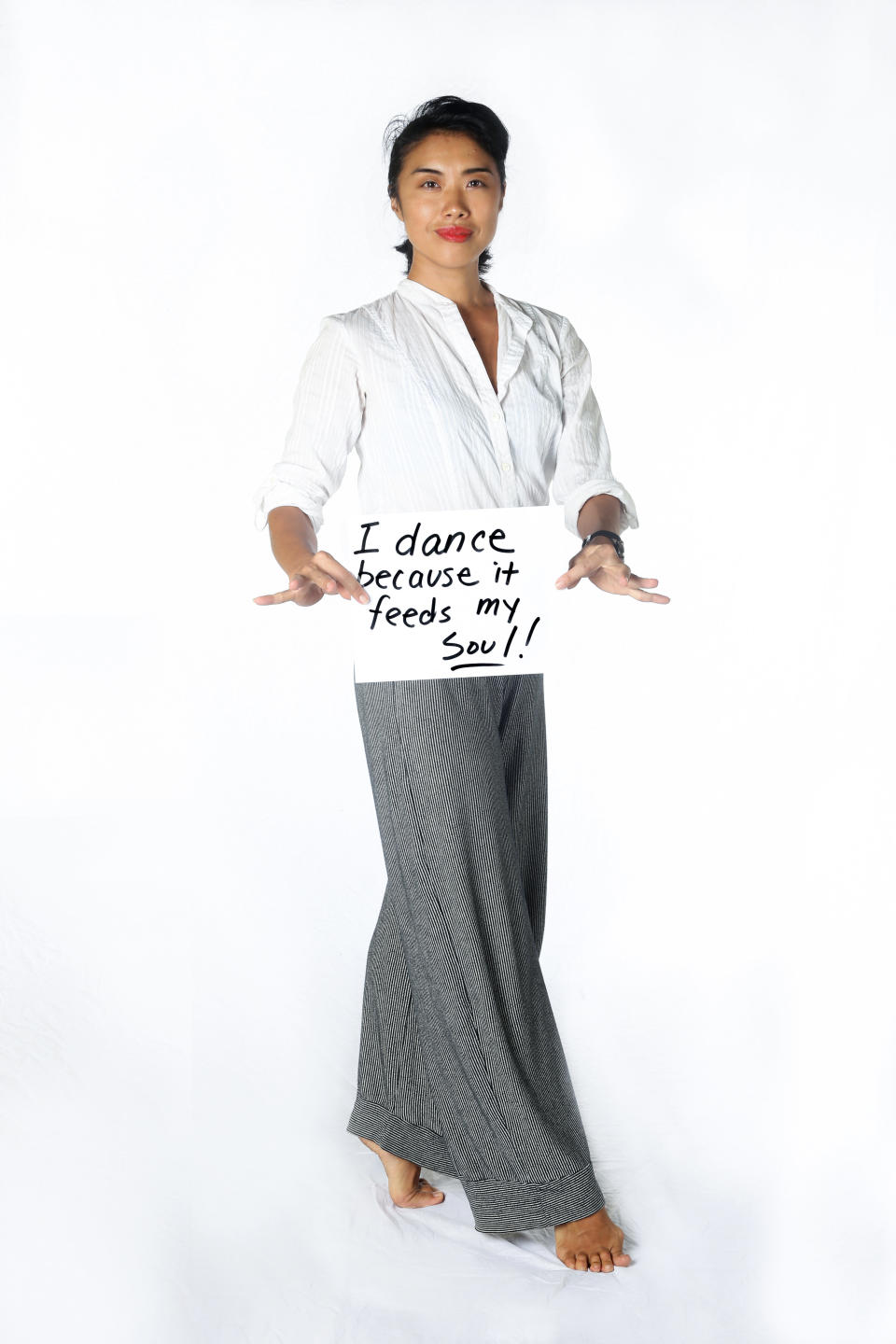 Miho Morinoue  "I dance because it feeds my soul!"