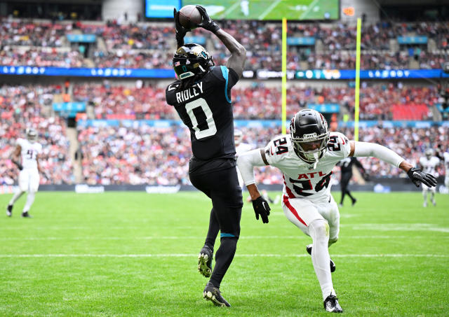 Jacksonville Jaguars win on 10th appearance in London, beating