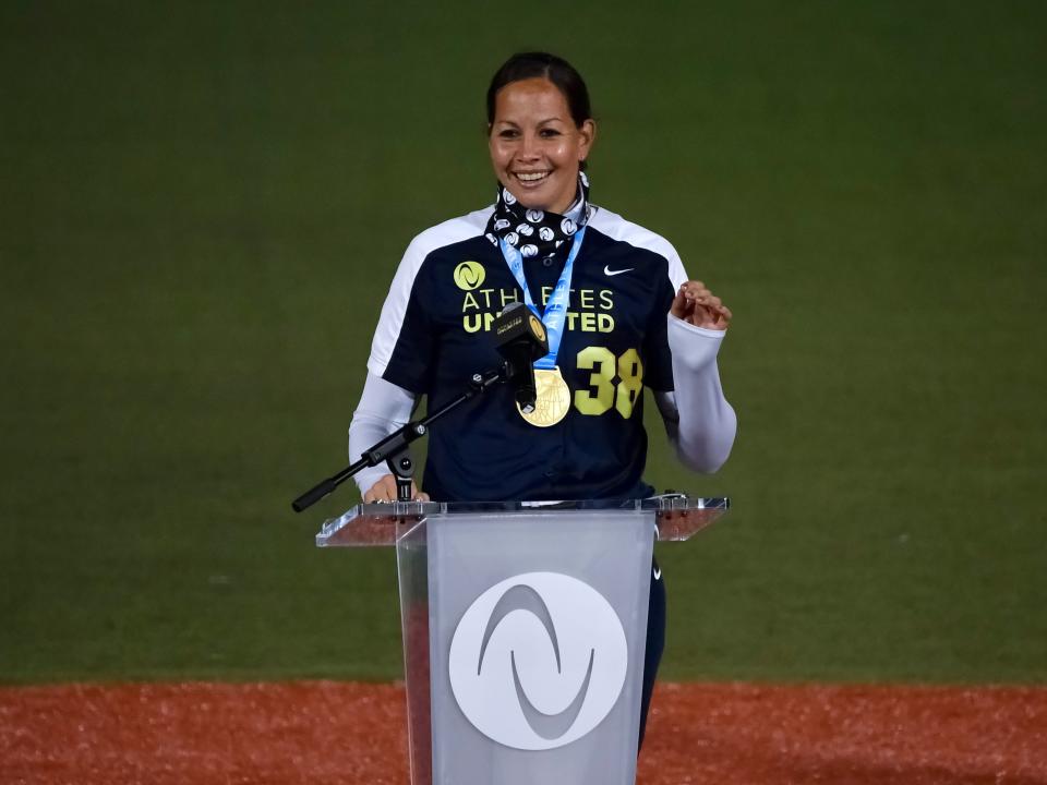 Cat Osterman wins the inaugural Athletes Unlimited championship.