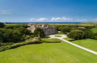 <p>Harlyn House stands in five acres of Cornish countryside, at the end of a 200-yard long driveway. (All pictures: Lillicrap Chilcott/SWNS) </p>